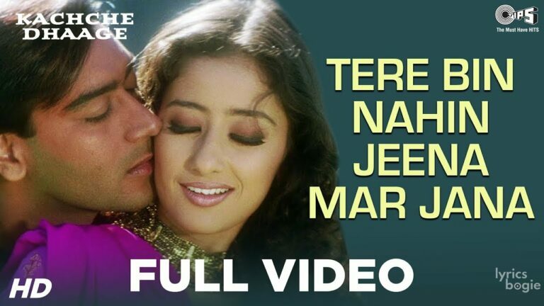 Tere Bin Nahin Jeena Mar Jana Lyrics तेरे बिन नहीं जीना मर जाना